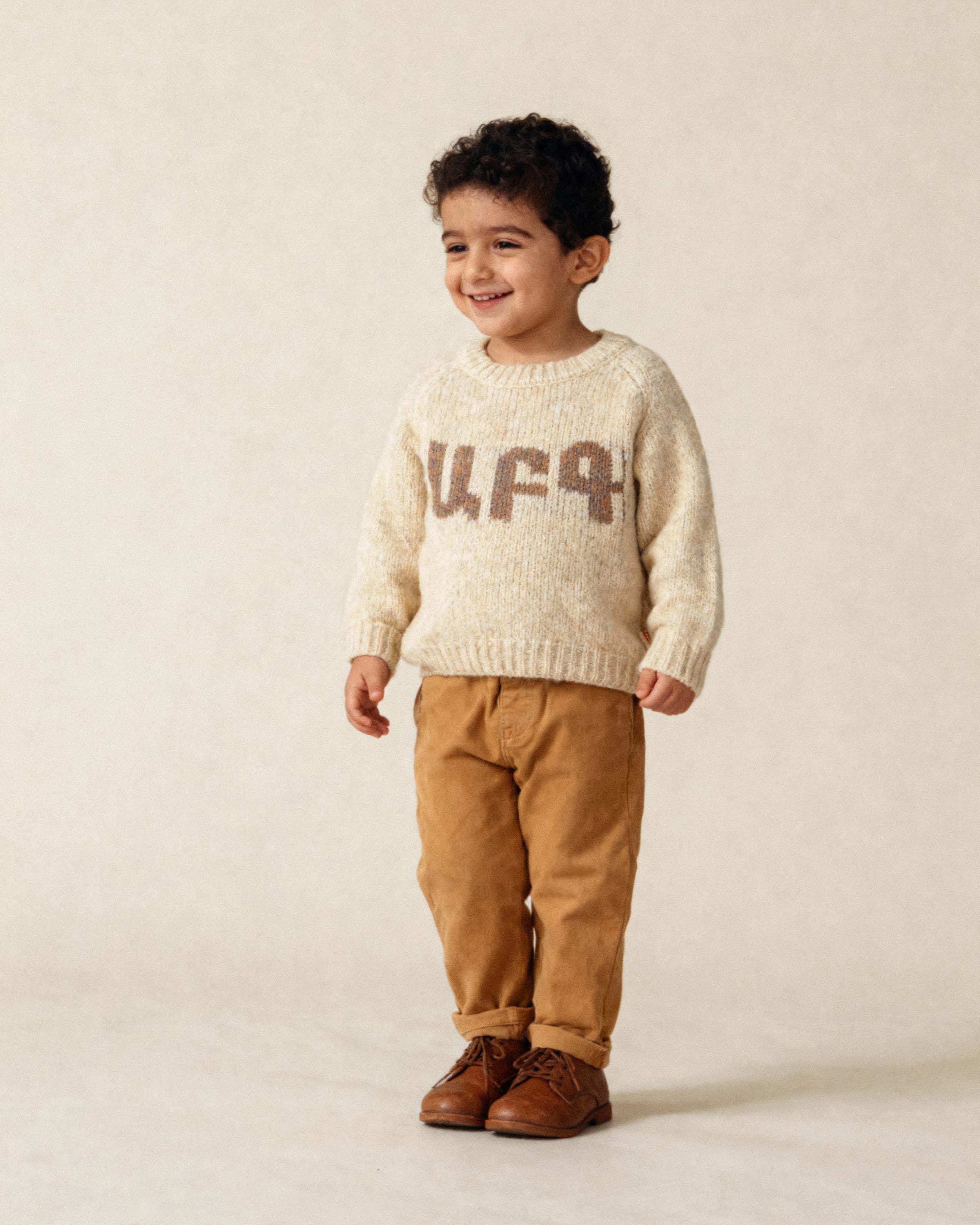 Toddler ABC Mohair Wool Sweater