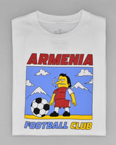 Armenia Football Club Bootleg Simpsons T-Shirt