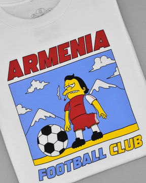 Armenia Football Club Bootleg Simpsons T-Shirt