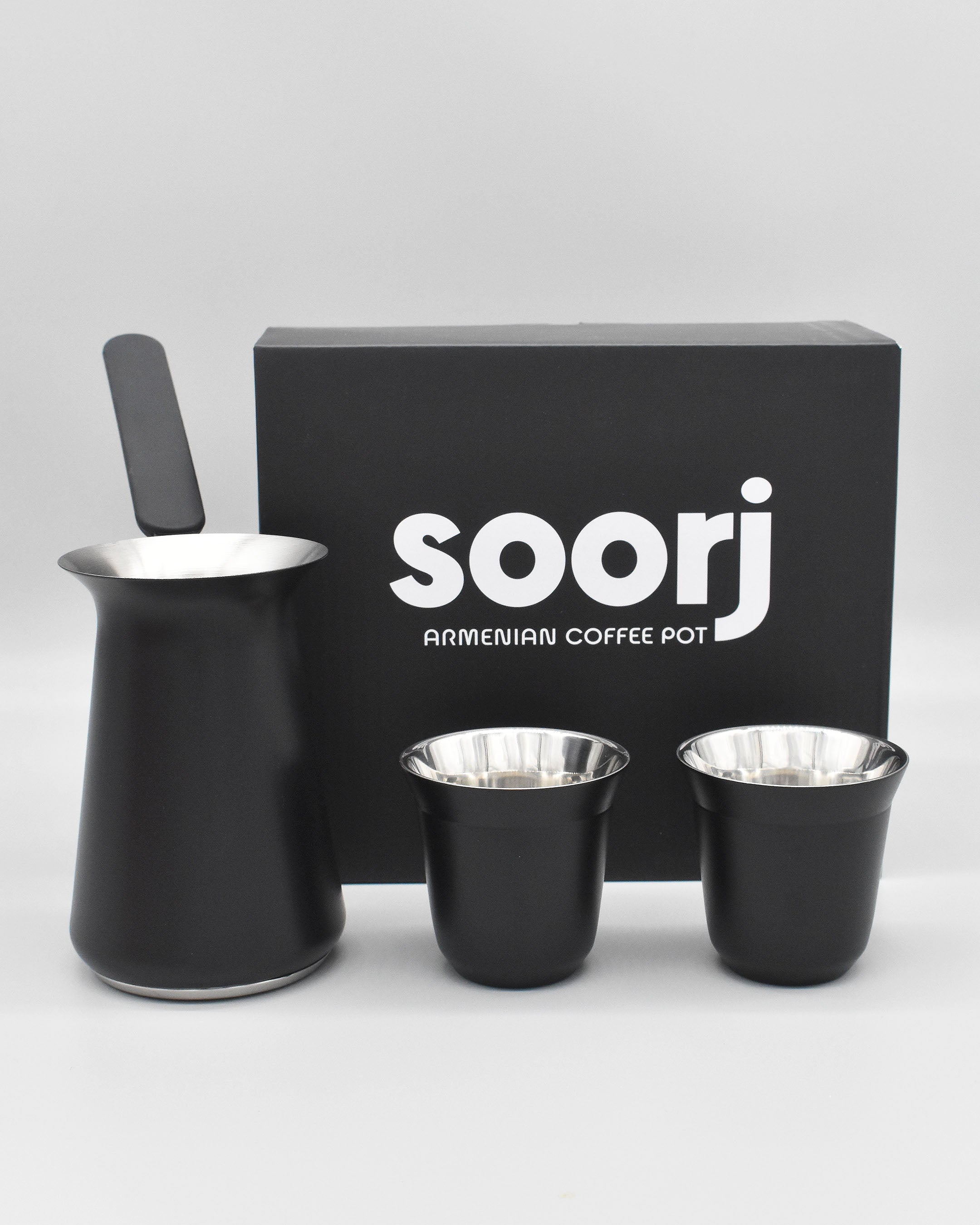 SOORJ Armenian Coffee Pot & Cup Set