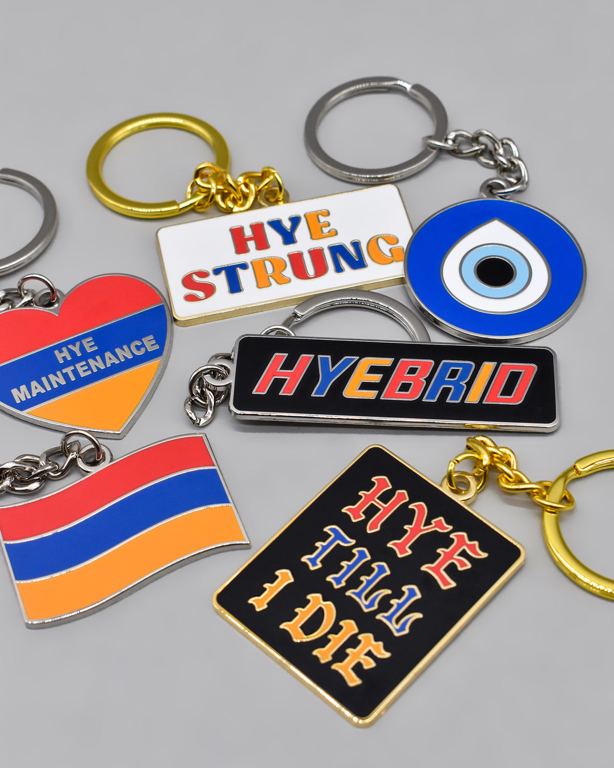 Hye Til I Die Keychain