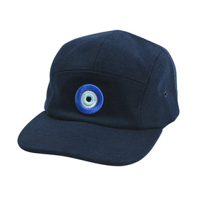 Evil Eye 5 Panel Wool Cap