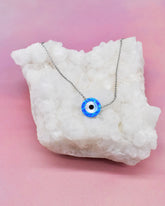Opal Stone Evil Eye Necklace