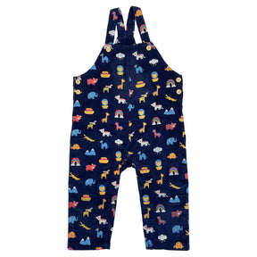 Noah's Ark Corduroy Dungaree and T-Shirt Set