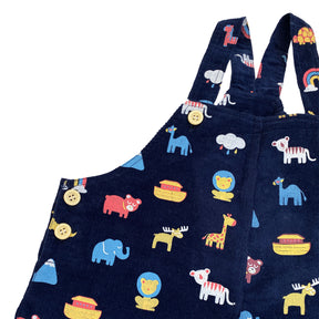 Noah's Ark Corduroy Dungaree and T-Shirt Set