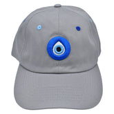Smokey Grey Evil Eye Cap