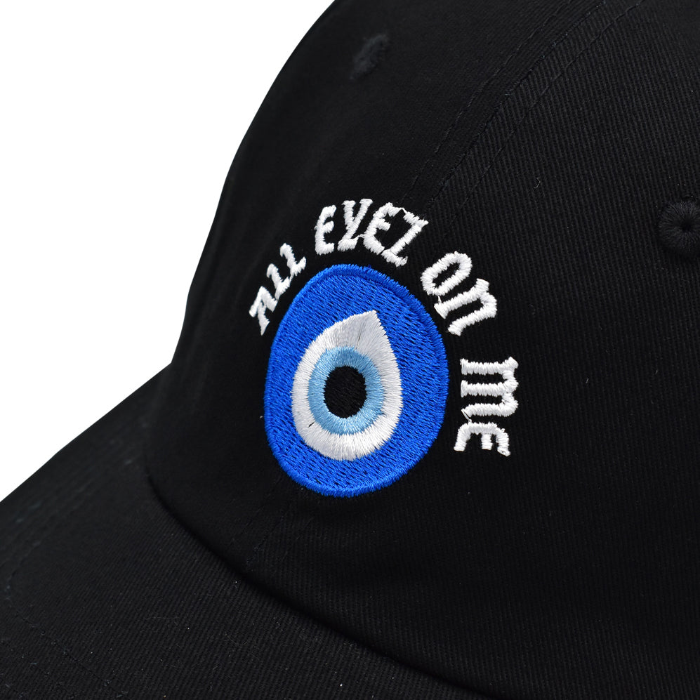 All Eyez on Me Evil Eye Embroidered Cap
