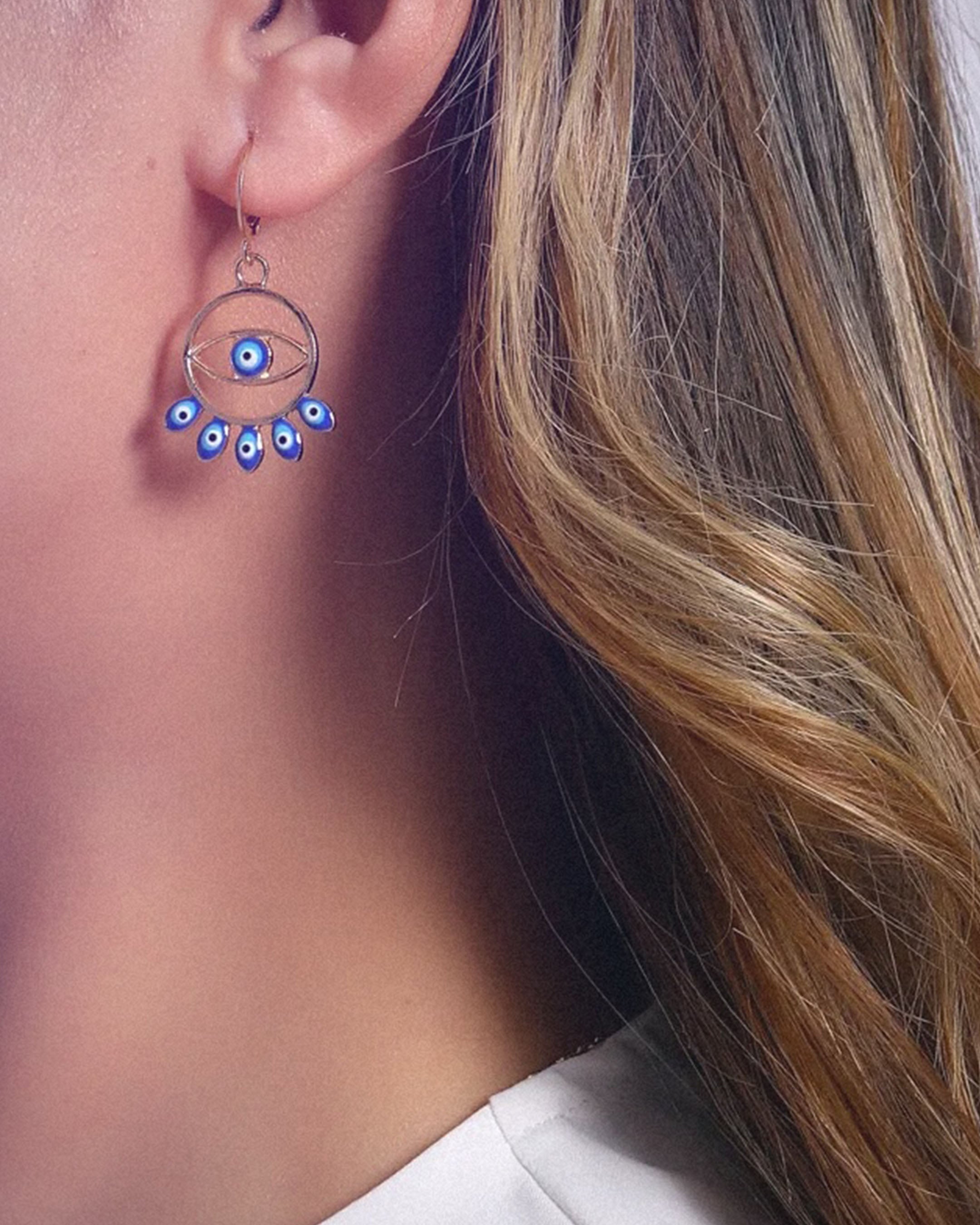 Evil Eye Legion Earring Set