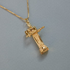 Gold Plated Mother Armenia Necklace