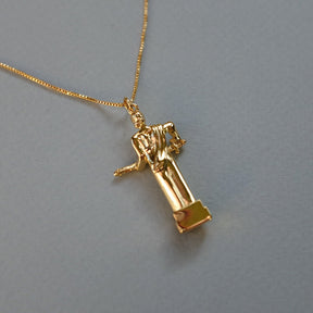 Gold Plated Mother Armenia Necklace