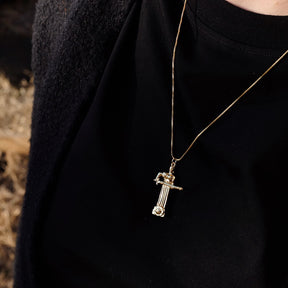 Gold Plated Mother Armenia Necklace