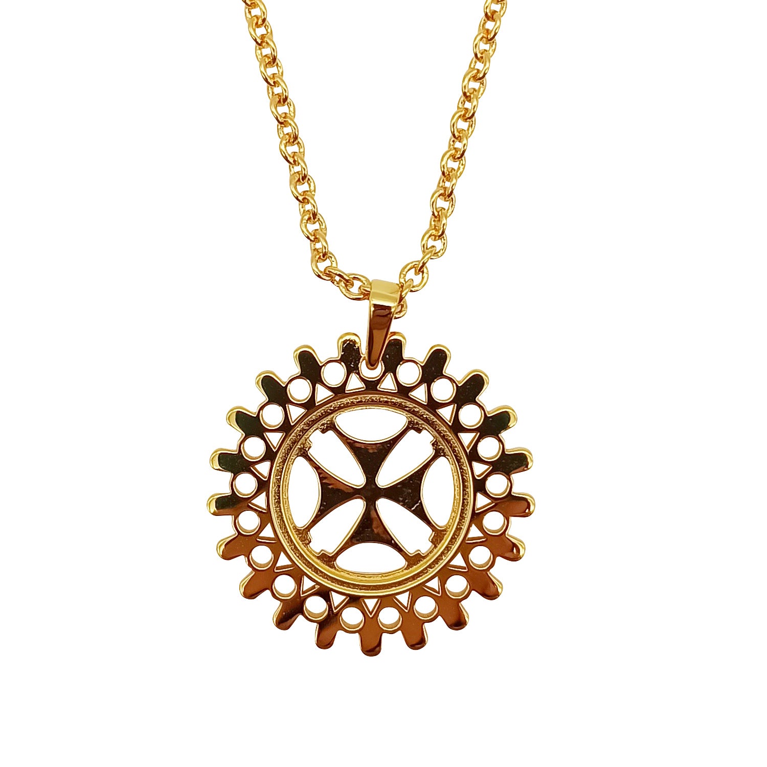 Aralez - Ani Radiate Cross Necklace