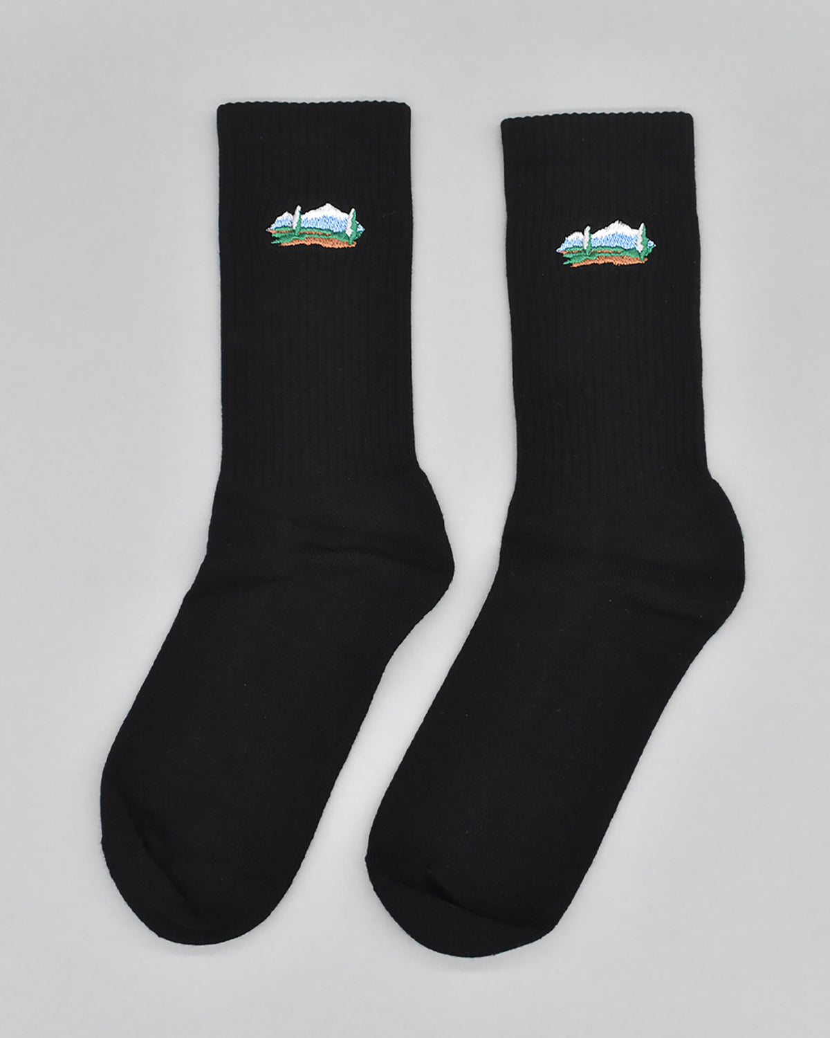 Forest Ararat Embroidered Bamboo Socks