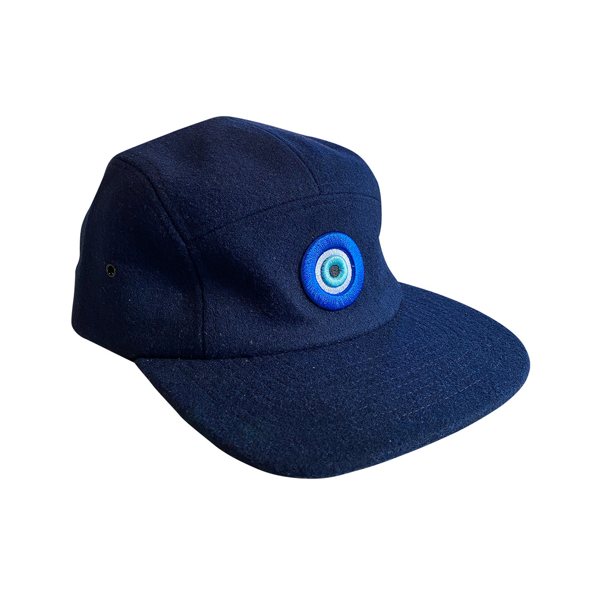 Evil Eye 5 Panel Wool Cap