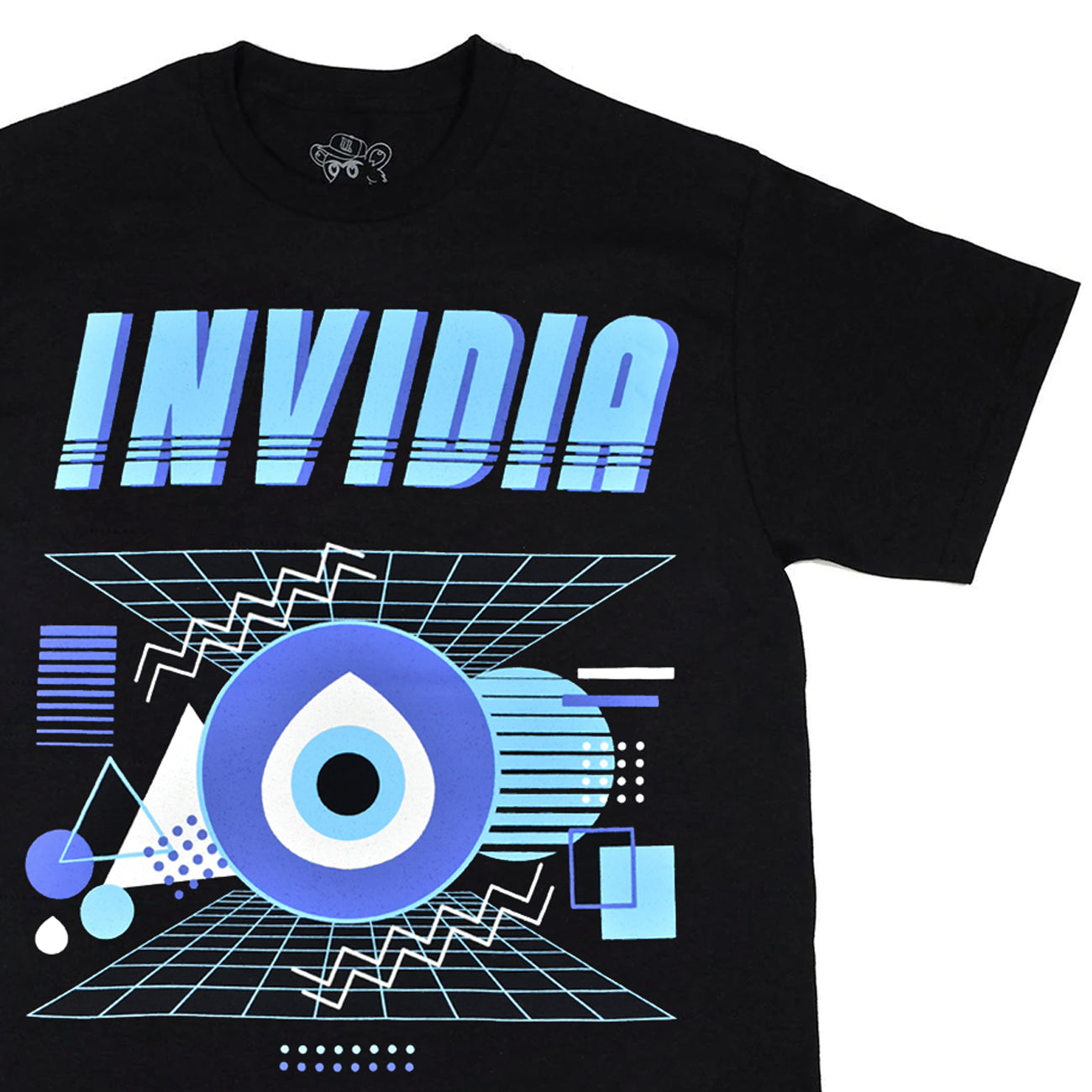 Invidia Evil Eye Retrowave T-Shirt - LARGE