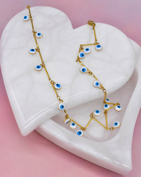 Evil Eye Choker Necklace