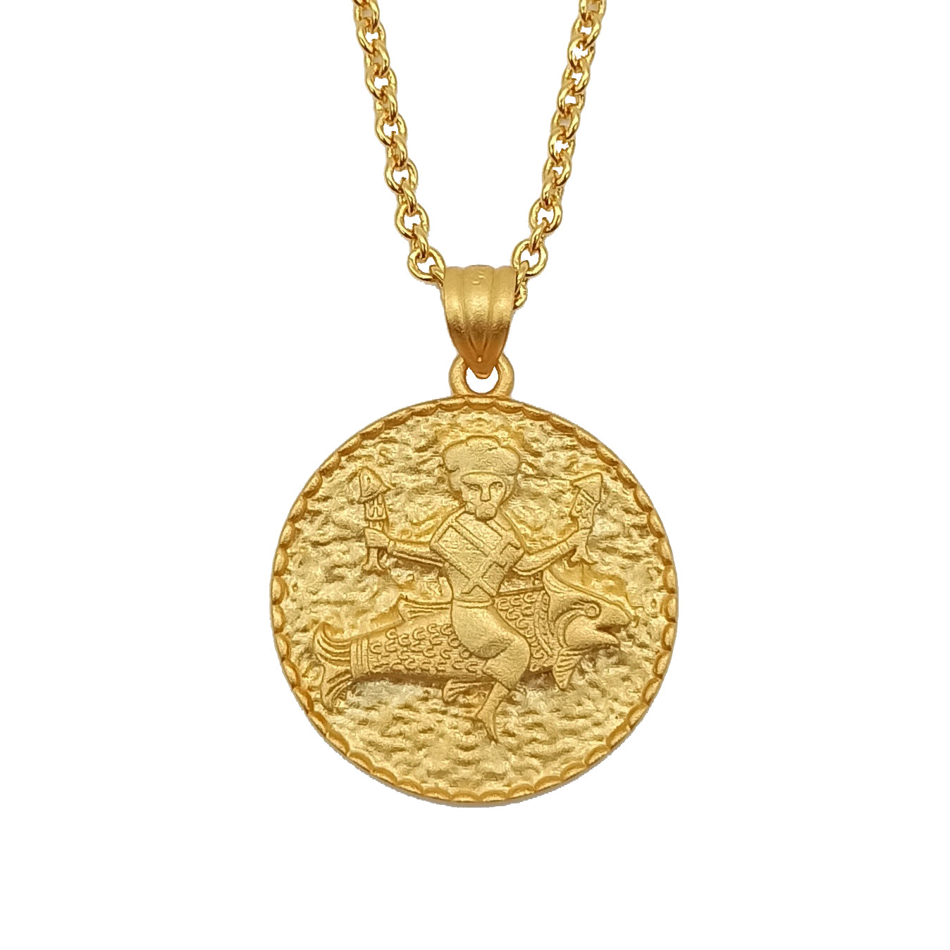 Aralez - Medieval Armenian Zodiac Necklace