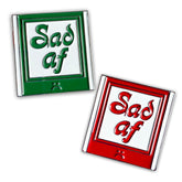 Sad af (Sadaf) Tea Bag Enamel Pin