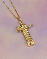 Gold Plated Mother Armenia Necklace