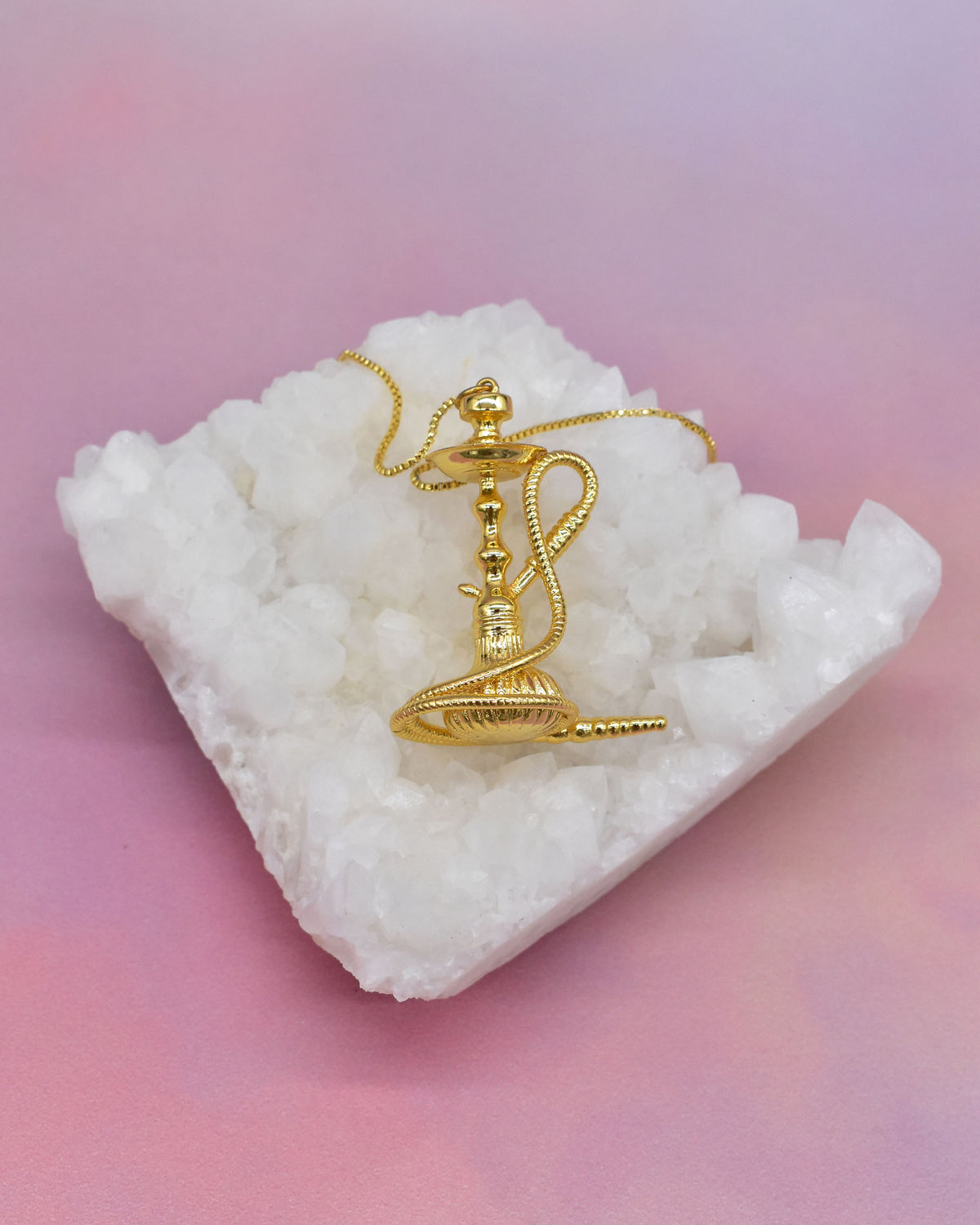 🚨ONLY ONE!🚨 Hookah/Shisha Gold Necklace