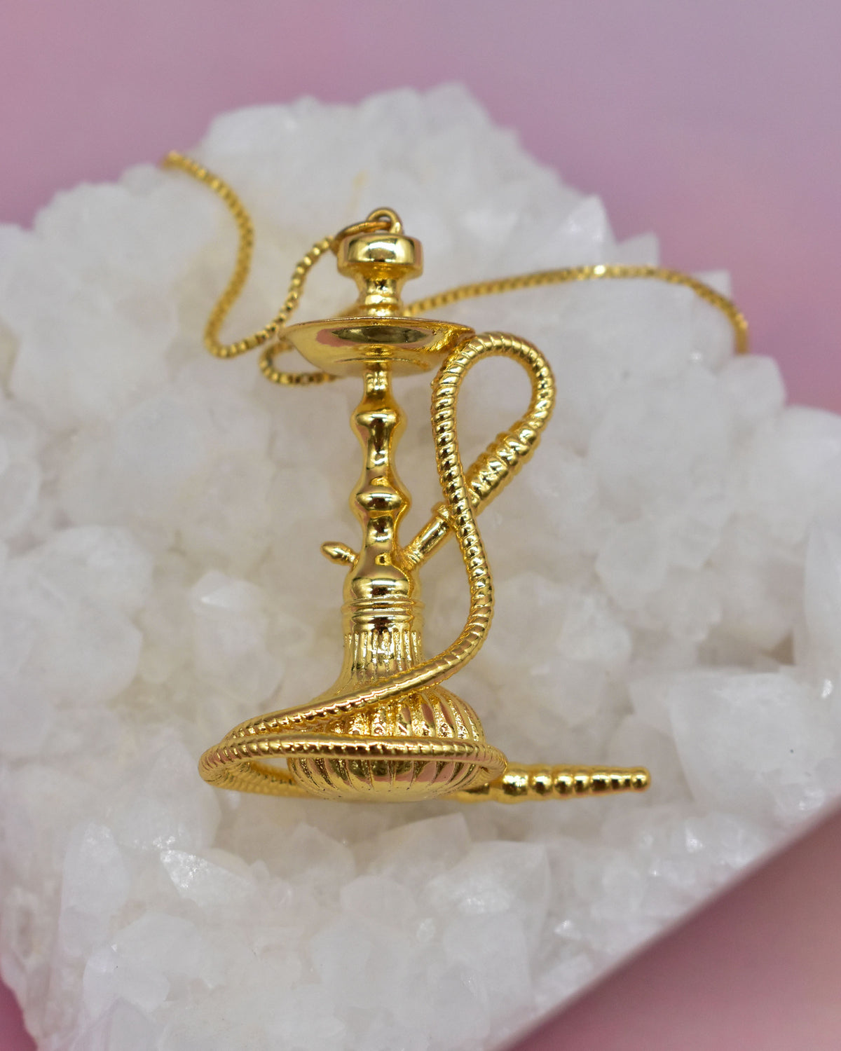 🚨ONLY ONE!🚨 Hookah/Shisha Gold Necklace