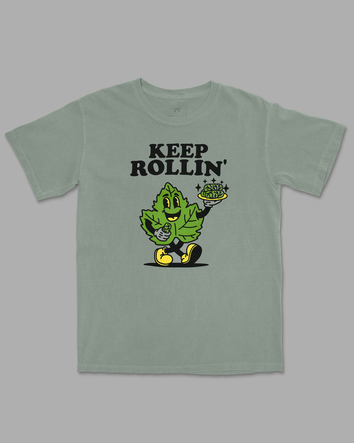 Keep Rollin' Grape Leaf Vintage T-Shirt